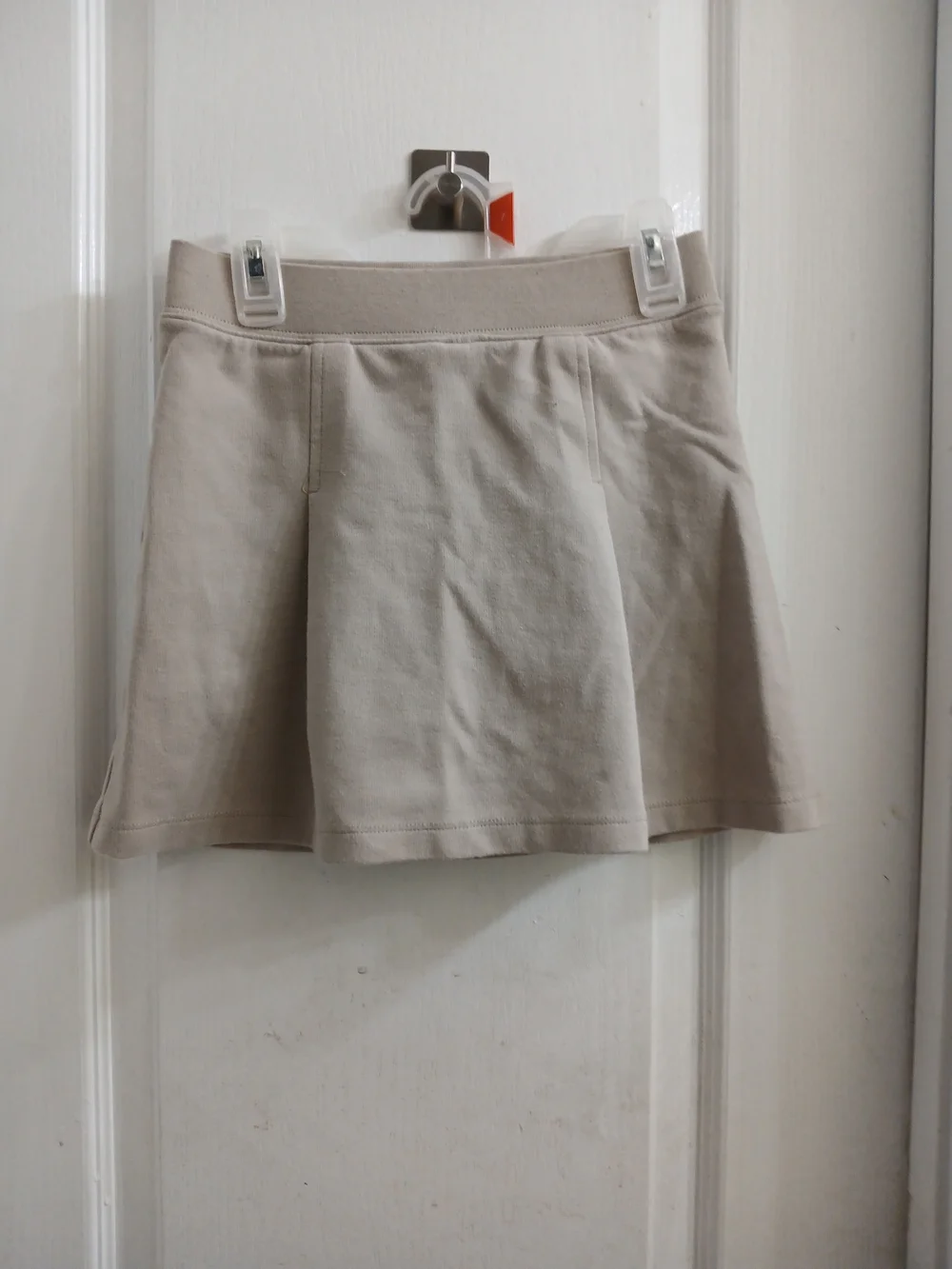 Wonder Nation Pleated Athletic School Uniform Tan Skort-Girls Sz 8